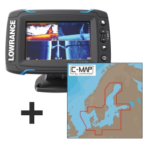 Lowrance Elite 5Ti inkl. C-Map Max (Danmark)