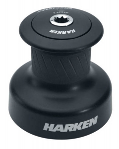 Harken Performal skødespil  2-speed  sort alu.