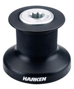 Harken Skødespil 8  1-Gear - sort alu