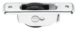 Harken Wireblok 25 mm enkelt, gennemføring