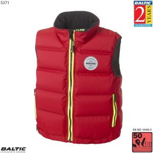 Surf & Turf Junior flydevest-Rød-Barn-55-78 cm. bryst