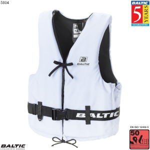 Aqua Pro Svømmevest-Hvid-Small-58-87 cm. bryst