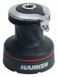 Harken Radial skødespil ST 2-speed  sort alu.